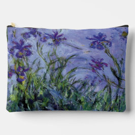 Bolsito Accesorio Grande Claude Monet Lilac Irises