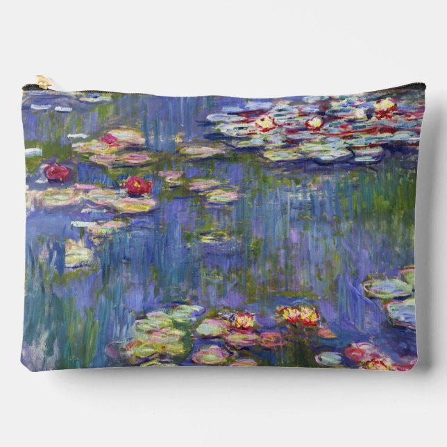 Bolsito Accesorio Grande Claude Monet - Lilies de agua / Nympheas (Anverso)