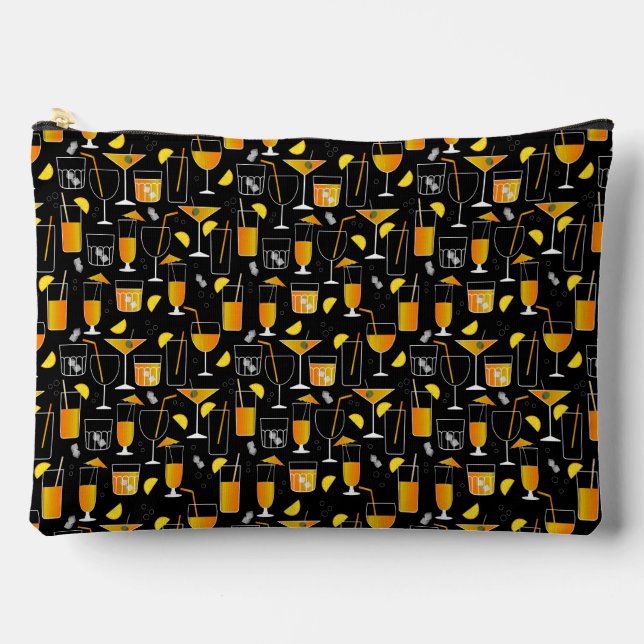 Bolsito Accesorio Grande Cócteles y bebidas de camarero mixólogo (Anverso)