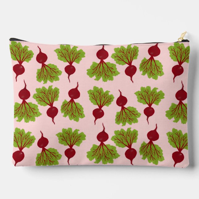 Bolsito Accesorio Grande Colección Remolacha Fresca Rosa (Reverso )