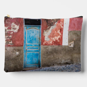 Bolsito Accesorio Grande Colorida pared con puerta azul