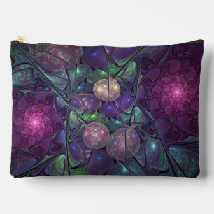 Bolsito Accesorio Grande Colorido Glittering Moderno Resumen Arte Fractal