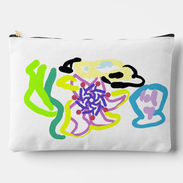 Bolsito Accesorio Grande Concha y estrella de mar (Anverso)