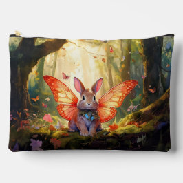 Bolsito Accesorio Grande Conejito caprichoso en un bosque encantado