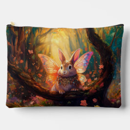 Bolsito Accesorio Grande Conejito caprichoso en un bosque encantado