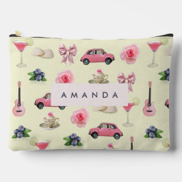 Bolsito Accesorio Grande Coquette Vintage Personalizada Monograma