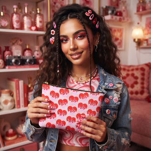 Bolsito Accesorio Grande Corazón de Fuego