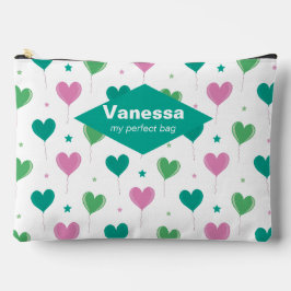 Bolsito Accesorio Grande Corazón de globos.