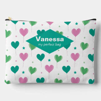 Bolsito Accesorio Grande Corazón de globos.