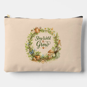 Bolsito Accesorio Grande Corona floral de acuarela botánica Inspirational 