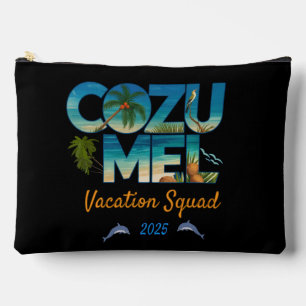 Bolsito Accesorio Grande Cozumel Vacation 2025 Tropical Getaway Adventure