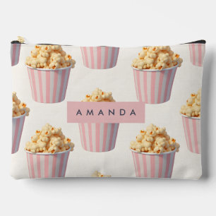 Bolsito Accesorio Grande Cubo de palomitas rosadas Pastel personalizado