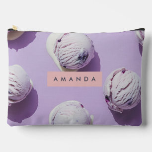 Bolsito Accesorio Grande Cucharada de Helado de Arándano Personalizado