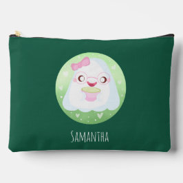 Bolsito Accesorio Grande Cute Matcha Latte Fantasma