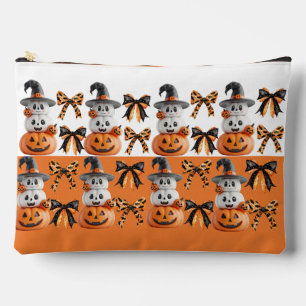 Bolsito Accesorio Grande Cute Spooky Coquette Halloween Calabaza