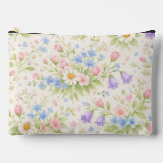 Bolsito Accesorio Grande Daisy, Bellflower y Blue Blossom Botánico