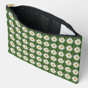 Bolsito Accesorio Grande Daisy blanco
