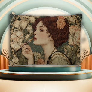 Bolsito Accesorio Grande Dama de los Lirios Art Nouveau