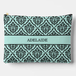 Bolsito Accesorio Grande Damask Bride Tribe Bridal Party Turquoise