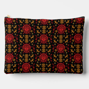 Bolsito Accesorio Grande Decoración artística azteca mexicana en casa