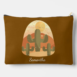 Bolsito Accesorio Grande Desierto de Cactus con Sol