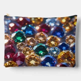 Bolsito Accesorio Grande Diamantes de muchos colores