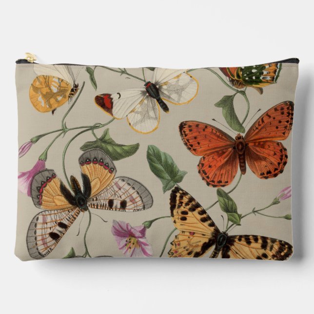 Bolsito Accesorio Grande Dibujo de la colección de la naturaleza de la mari (Anverso)