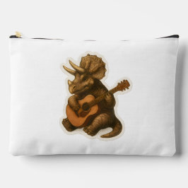 Bolsito Accesorio Grande Dinosaurio tocando guitarra