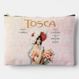 Bolsito Accesorio Grande Diseño de póster de ópera vintage de Tosca - Pucci