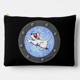 Bolsito Accesorio Grande Diving Westie Porthole 