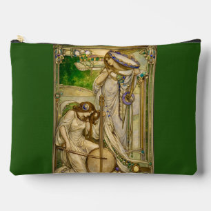 Bolsito Accesorio Grande Doncellas de la Música Art Nouveau Ilustración Vin