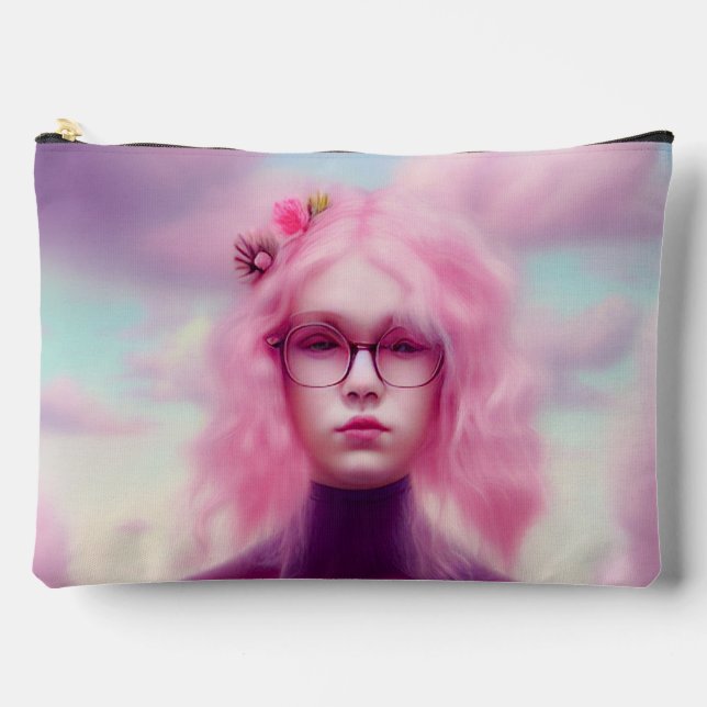 Bolsito Accesorio Grande Dreamy Pink (Anverso)