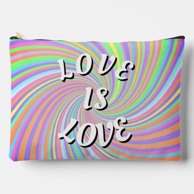 Bolsito Accesorio Grande El Amor Es Orgullo Pride (Anverso)