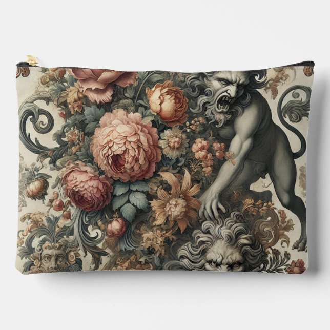 Bolsito Accesorio Grande El ápice arcano - retrato gótico victoriano (Anverso)