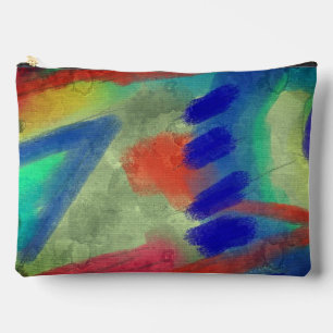 Bolsito Accesorio Grande El arte abstracto gracioso que llevar