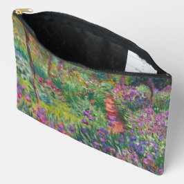 Bolsito Accesorio Grande El jardín de iris en Giverny de Claude Monet