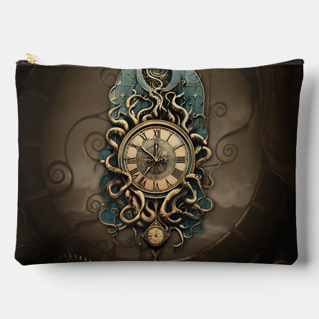 Bolsito Accesorio Grande El misterioso movimiento de steampunk. (Anverso)