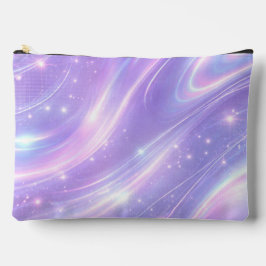 Bolsito Accesorio Grande Electric purple neon patterns AI art 