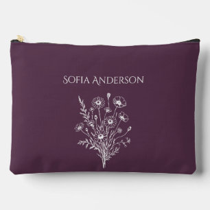 Bolsito Accesorio Grande Elegancia de flores silvestres-