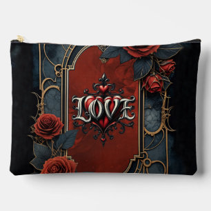 Bolsito Accesorio Grande Elegancia steampunk vintage rosas de amor a engran