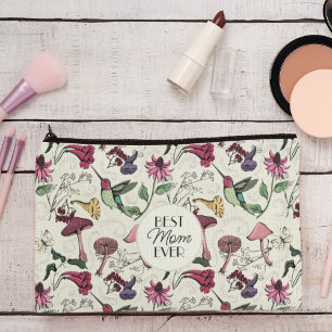 Bolsito Accesorio Grande Elegante Amarillo Mejor Madre Jamás Fotococococodr