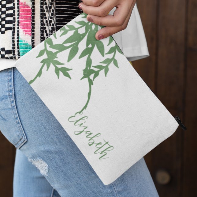 Bolsito Accesorio Grande Elegante vegetación (Subido por el creador)