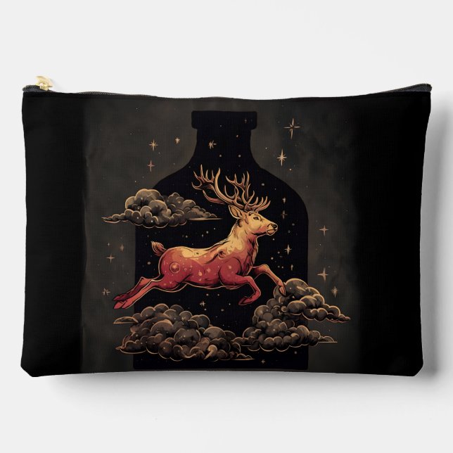 Bolsito Accesorio Grande Escape celeste-Stag (Anverso)