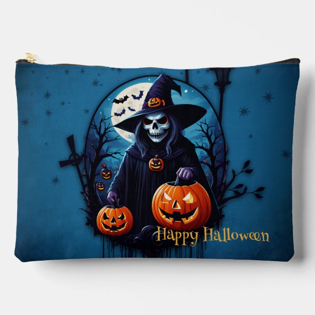 Bolsito Accesorio Grande Escena espeluznante de Halloween (Anverso)
