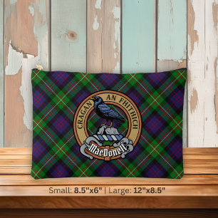 Bolsito Accesorio Grande Escudo de armas del Clan MacDonell de Glengarry so