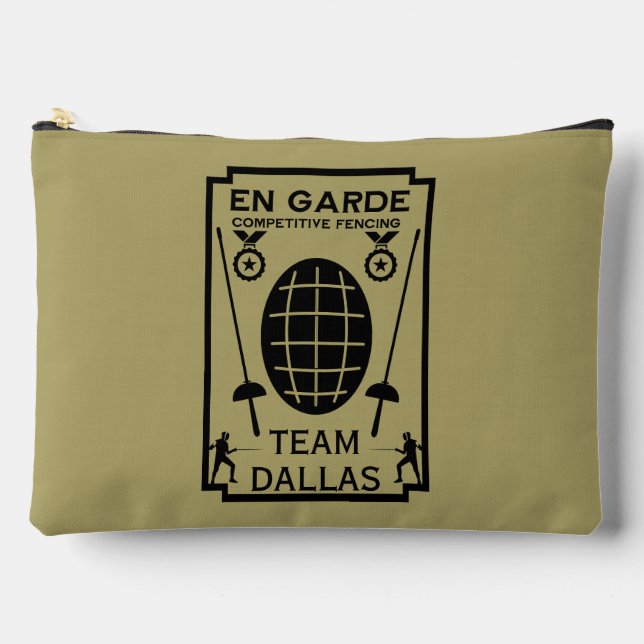 Bolsito Accesorio Grande Esgrima de espadas competitiva (Anverso)