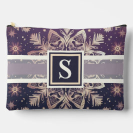 Bolsito Accesorio Grande Esplendor nórdico de copos de nieve