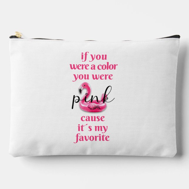 Bolsito Accesorio Grande Estabas rosado - (Anverso)