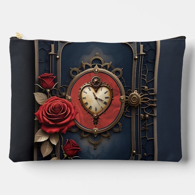 Bolsito Accesorio Grande Eternal Elegance – Clockwork Heart (Anverso)