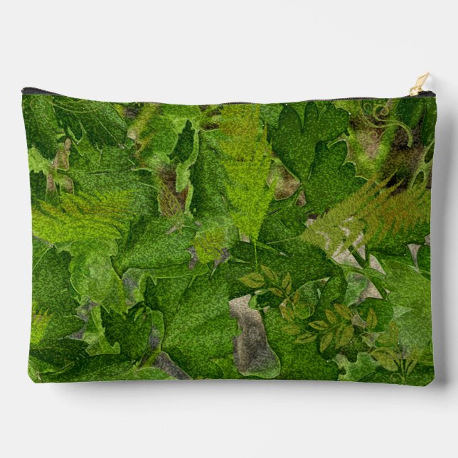 Bolsito Accesorio Grande Fantasy Tropical Forest (Reverso )